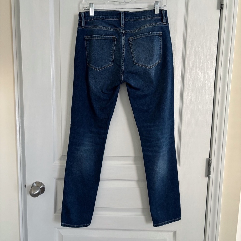 FRAME Le Garcon Eaton Blue Straight Leg Jeans Sz 25 - Picture 6 of 10